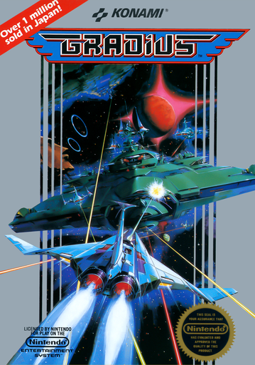 Gradius (USA) box art